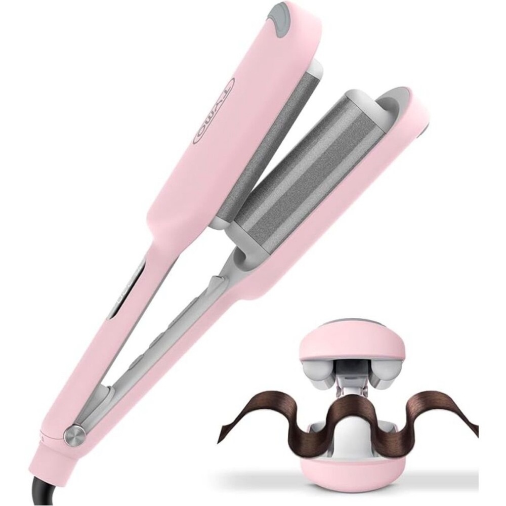 Tymo Rove Wavy Barrel Curler 1.25” Built in timer Beach Waves